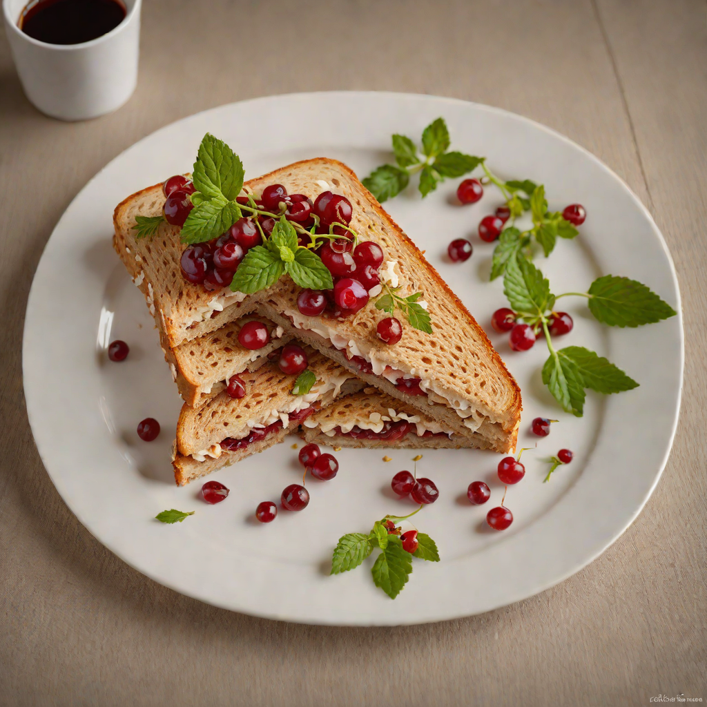 Sven’s Nordic Lingonberry and Rye Sandwich