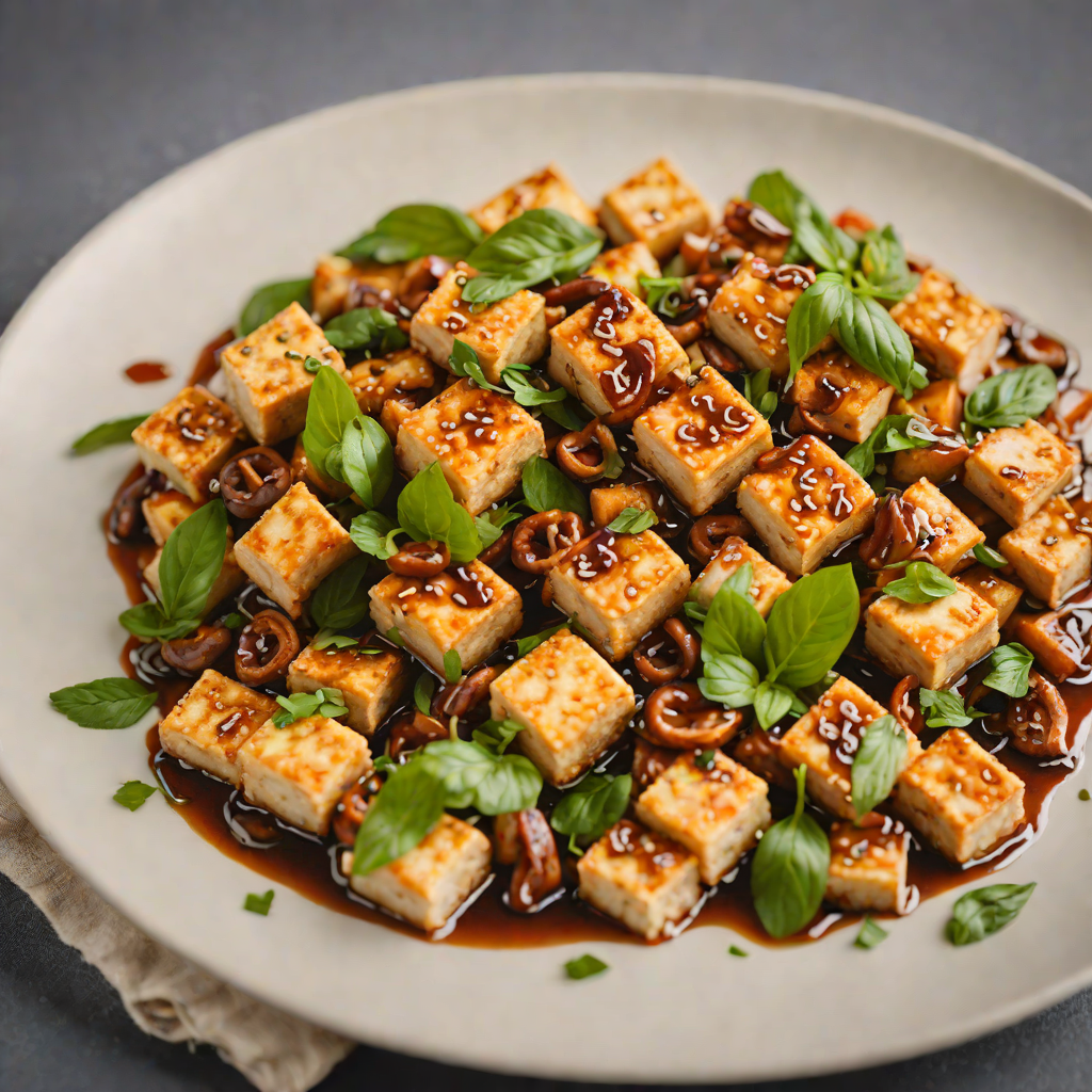 Stir-Fried Tofu with Tamarind and Vietnamese Basil