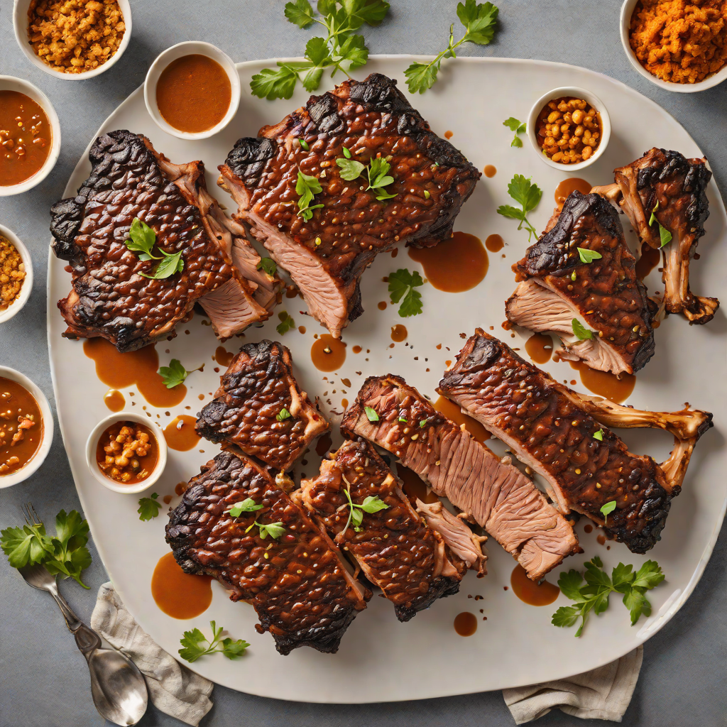 Sheet Pan Charred Back Ribs with Smoky Paprika Rub