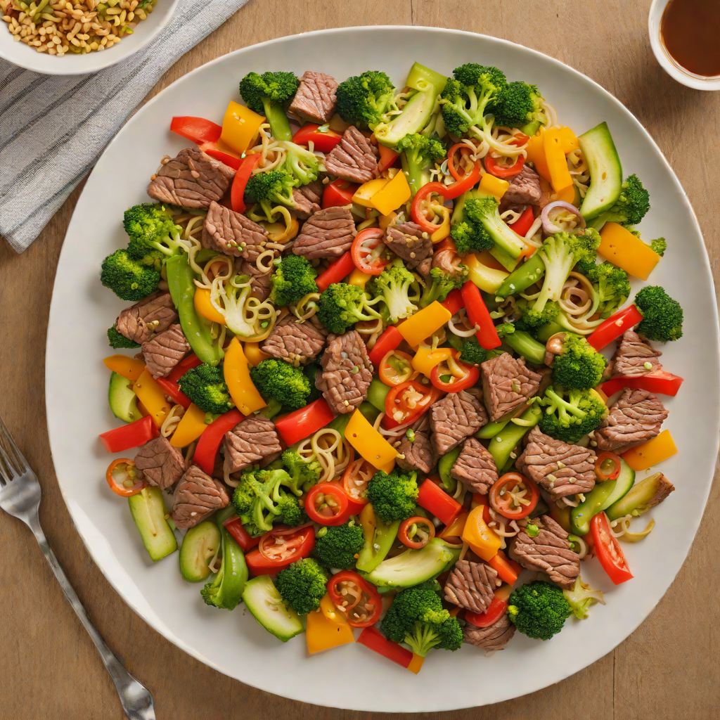 Salinas-Inspired Spiced Beef and Vegetable Stir Fry