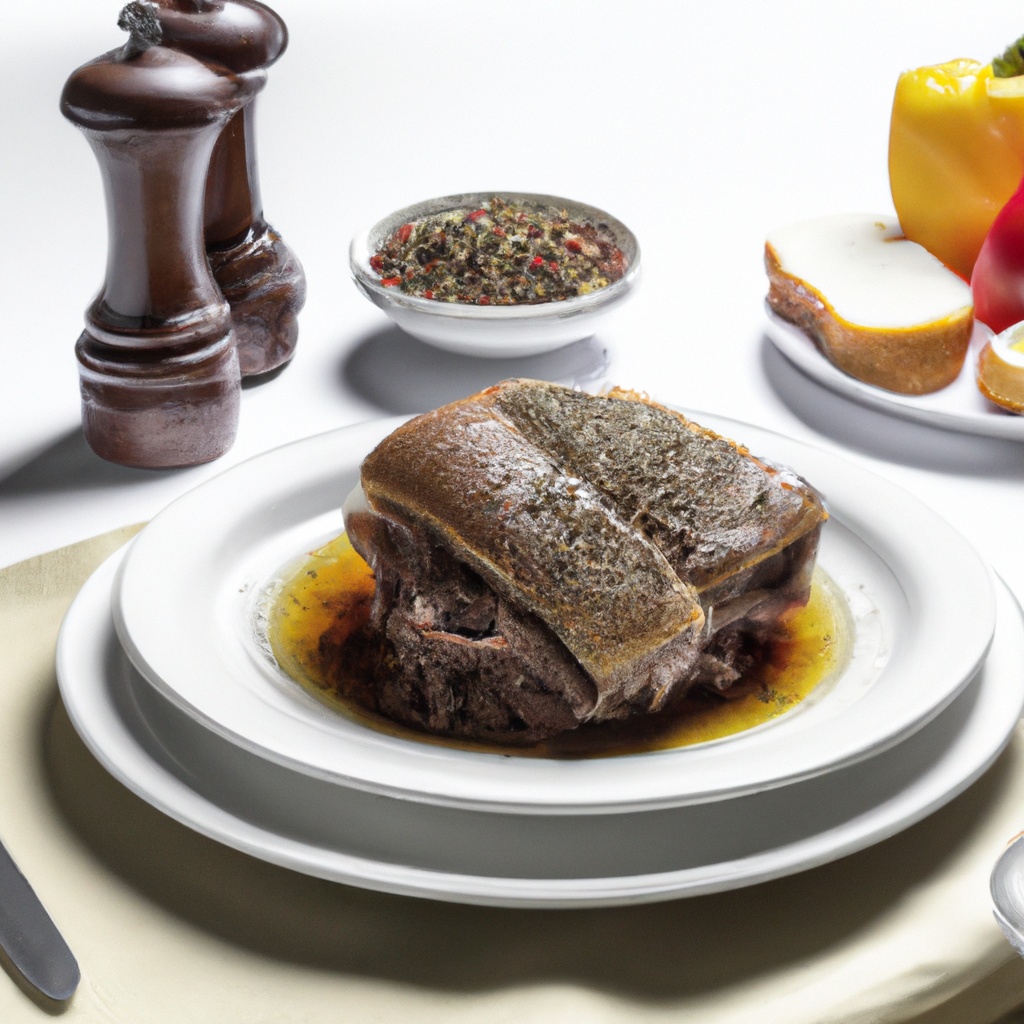 Chicago-Style Italian Beef Sandwich