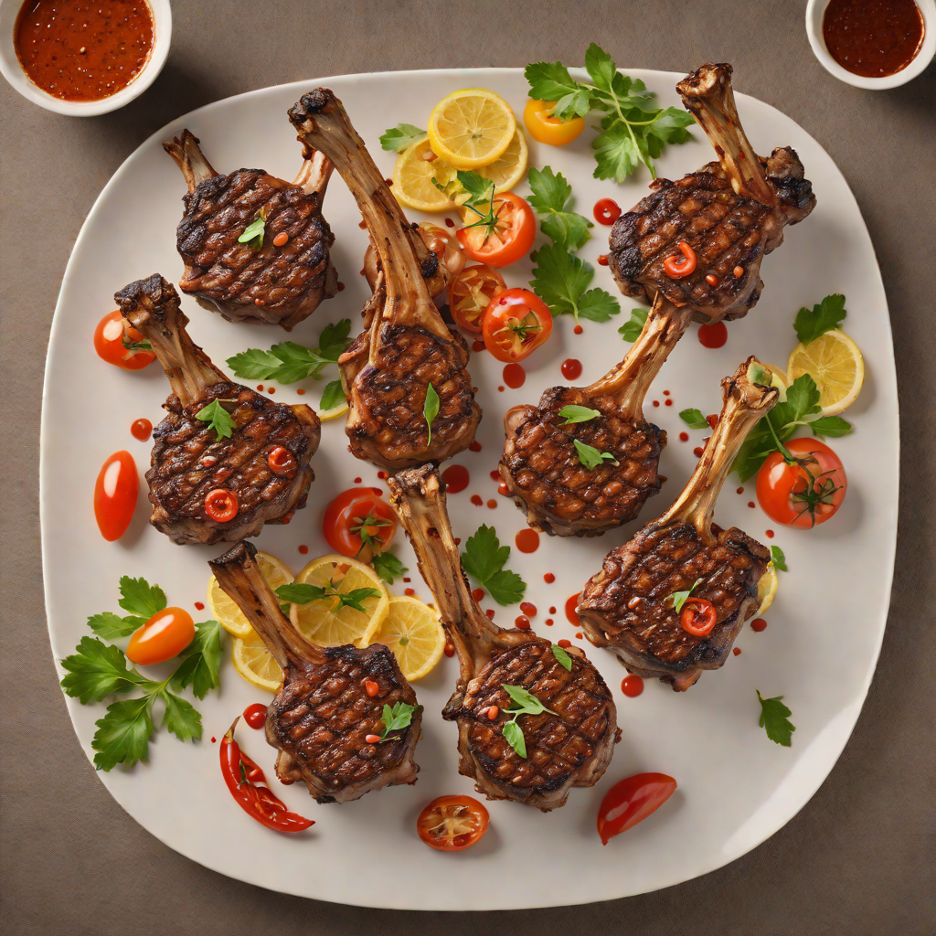 Grilled Maasai-Inspired Spiced Lamb Chops