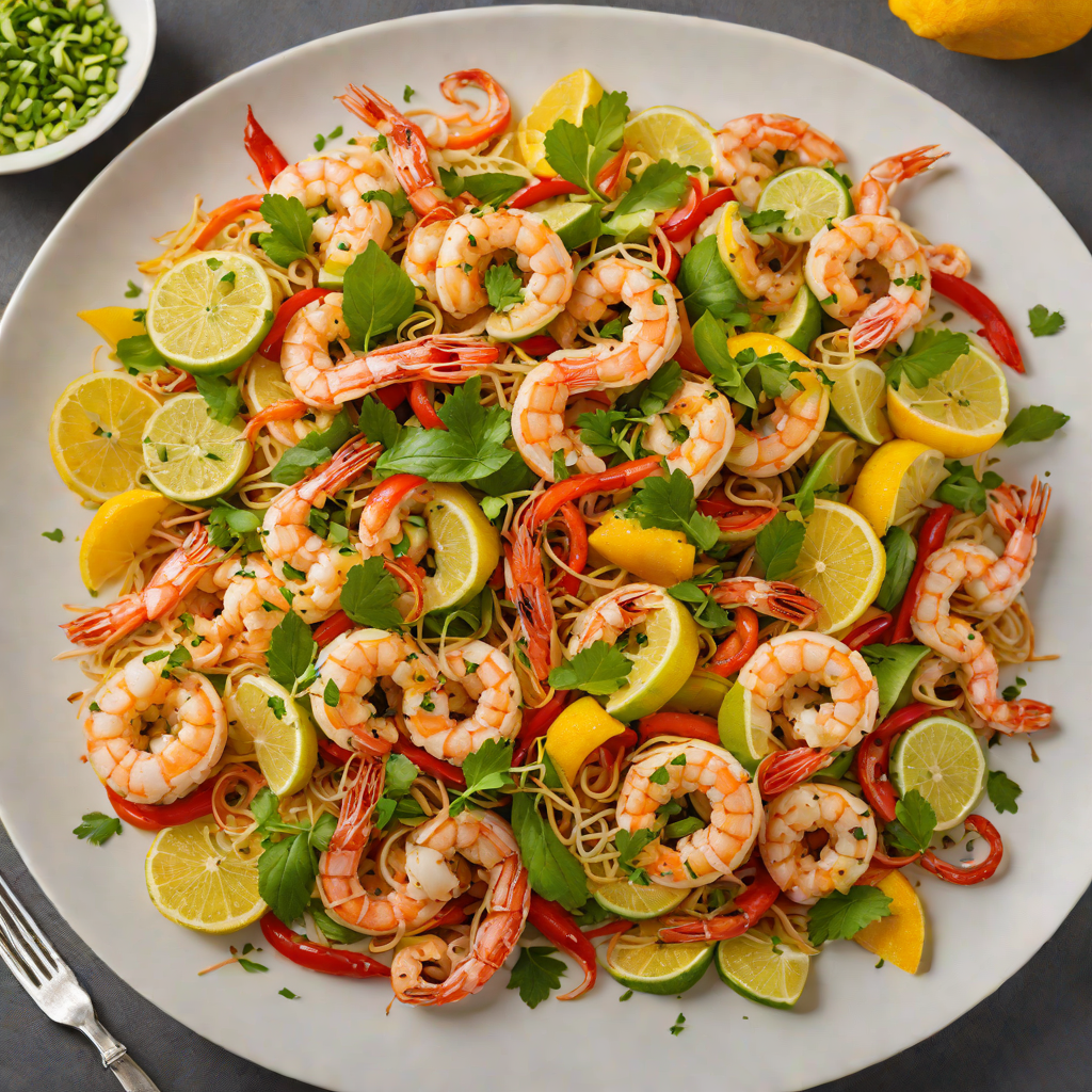 Citrus Shrimp Stir Fry