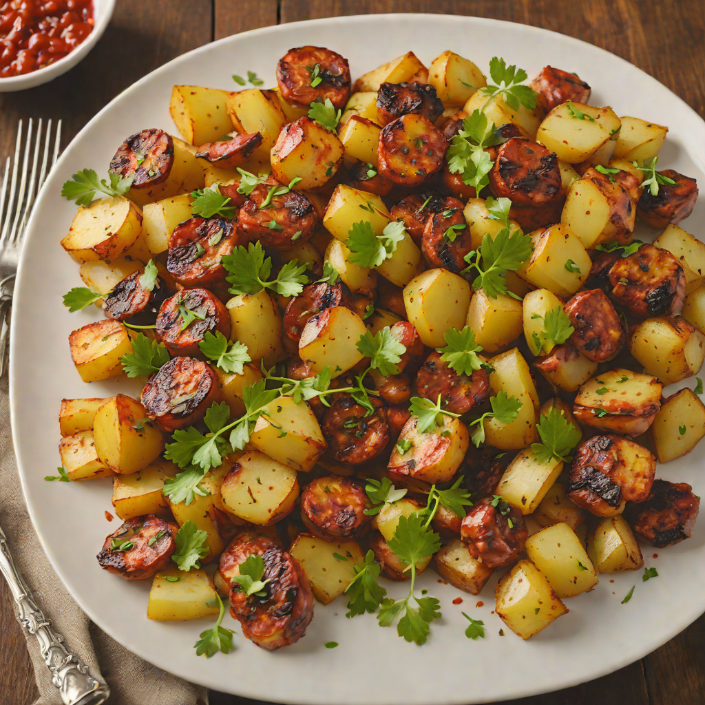 Pan-Fried Chorizo and Potatoes with Smoked Paprika
