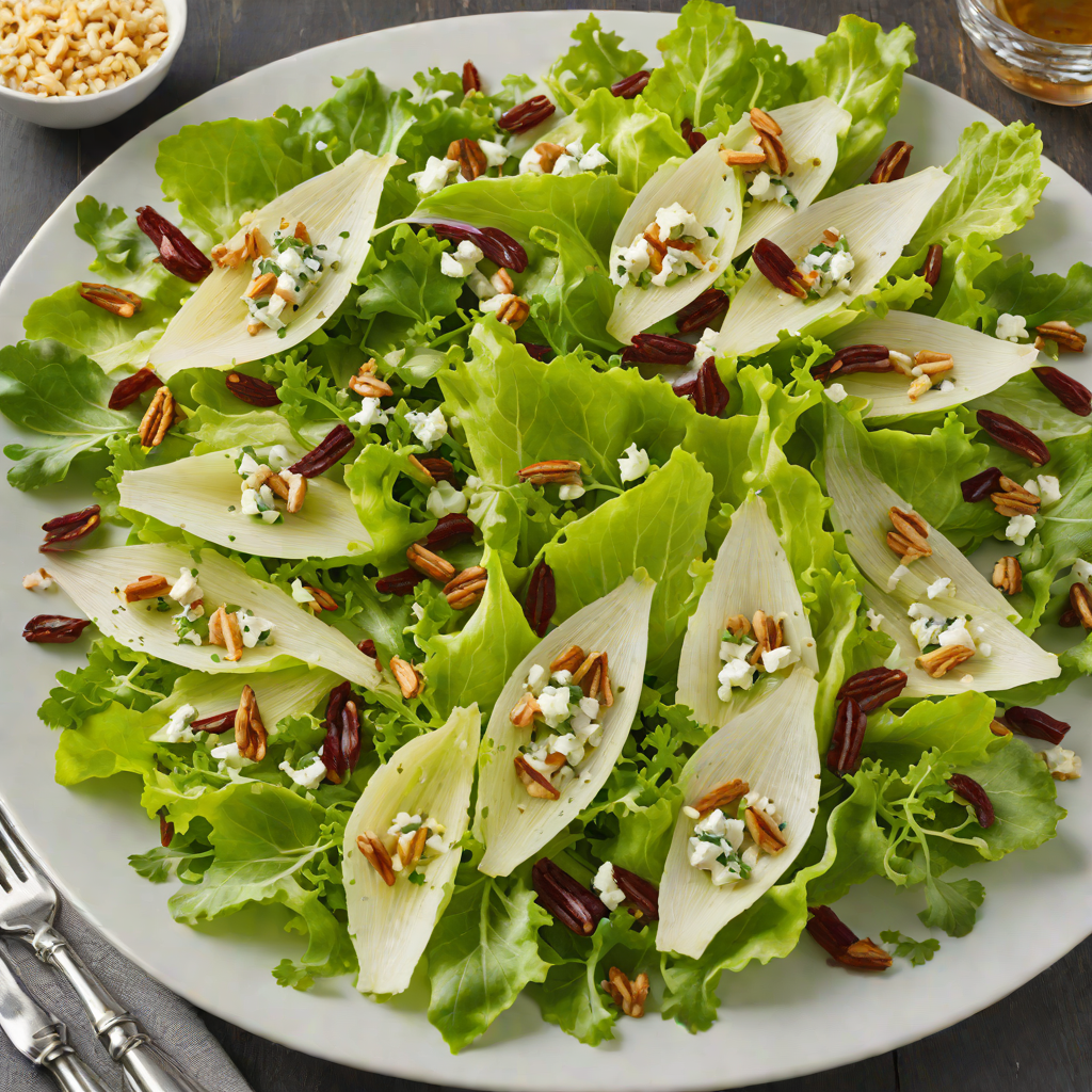 Belgian Endive and Club Blue Cheese Salad with Walnut Vinaigrette