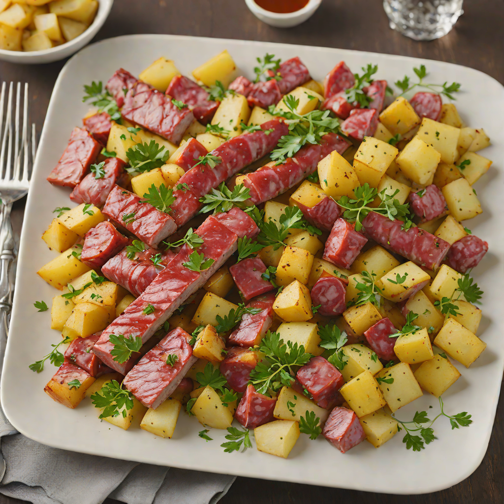 Club Brugge-Inspired Smoked Sausage and Potato Sheet Pan Dinner