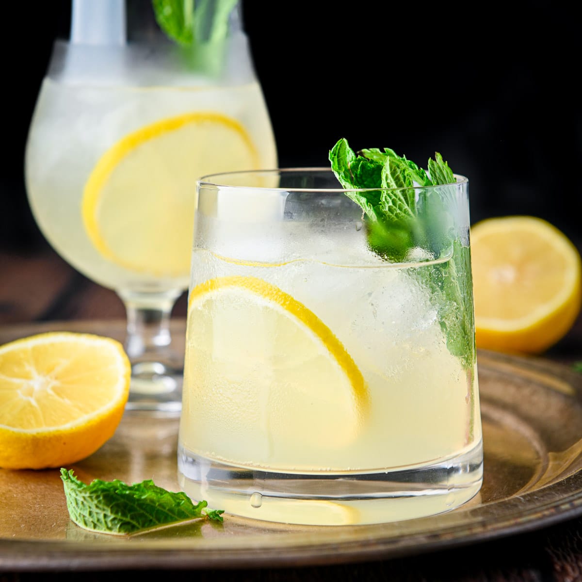 Citrus-Infused Gin and Elderflower Spritz