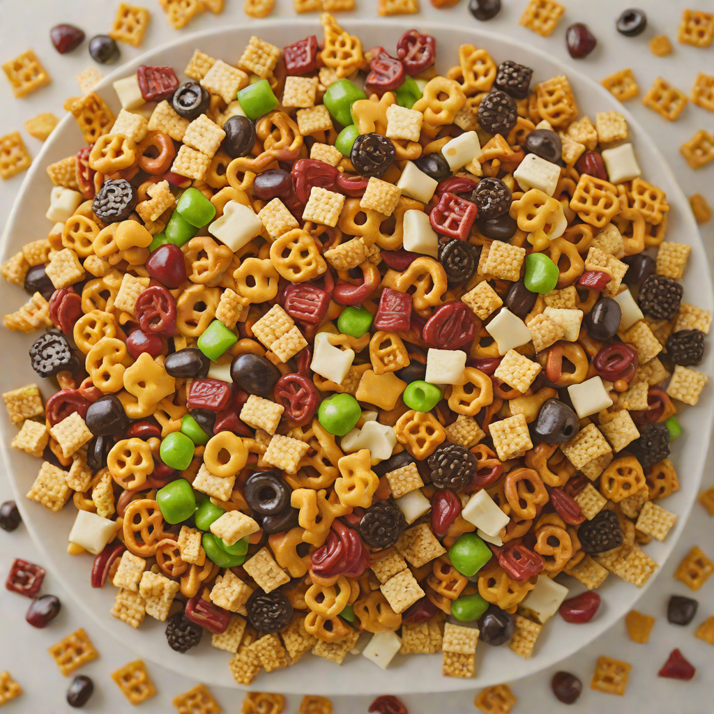 Merriam-Webster Inspired Sweet and Savory Game Day Snack Mix