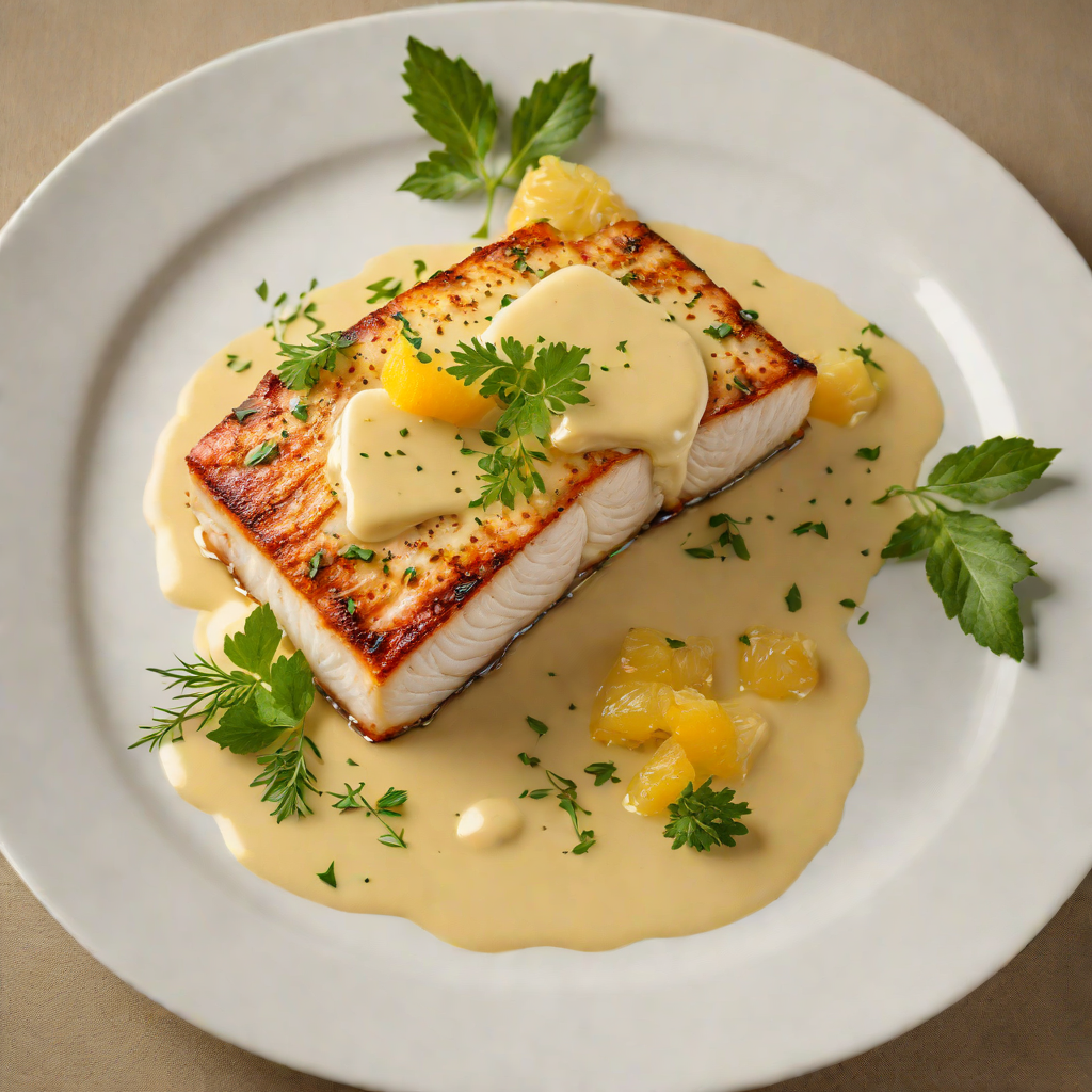 Pan-Seared Chilean Sea Bass with Citrus Beurre Blanc