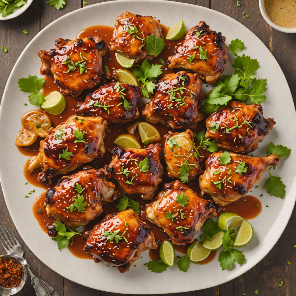 Sheet Pan Spicy Kansas City BBQ Chicken Thighs