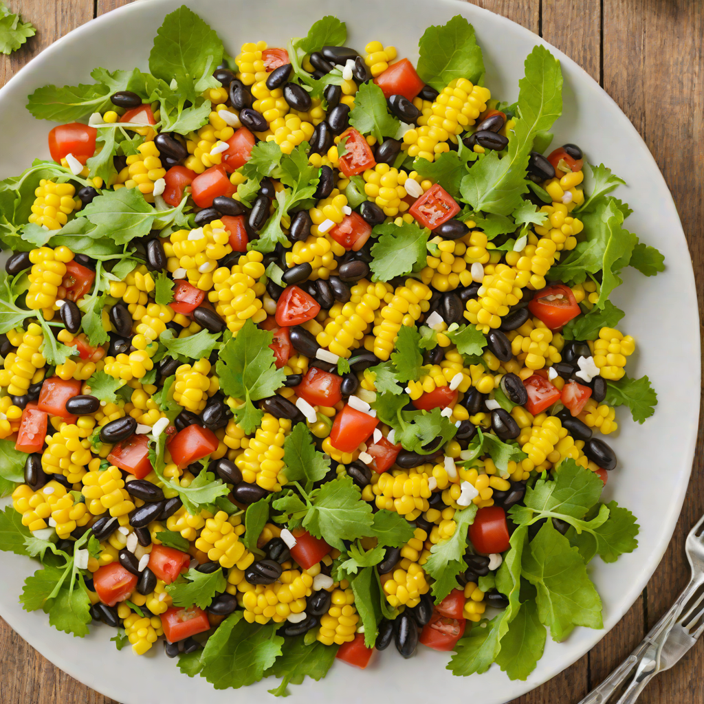 Mid-America Sweet Corn and Black Bean Salad