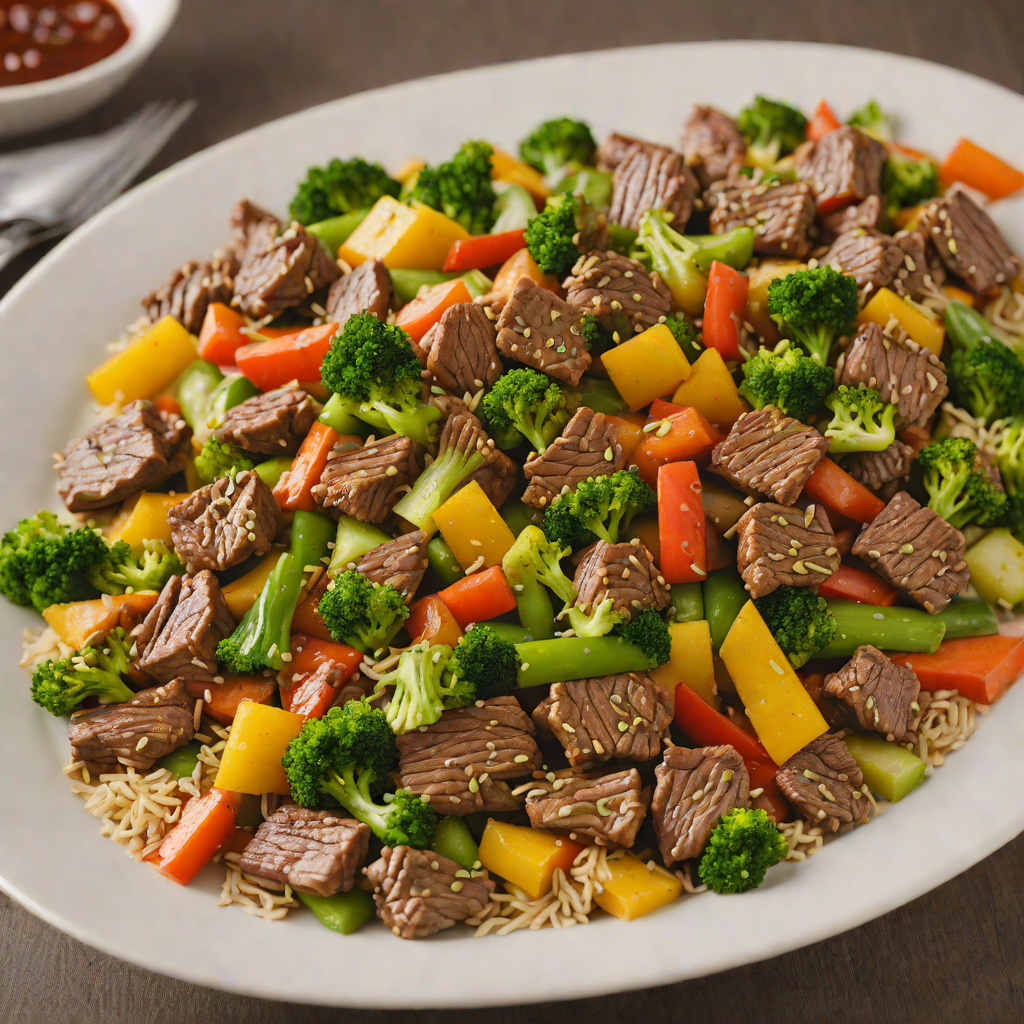 Kansas City Regional Beef and Vegetable Stir Fry