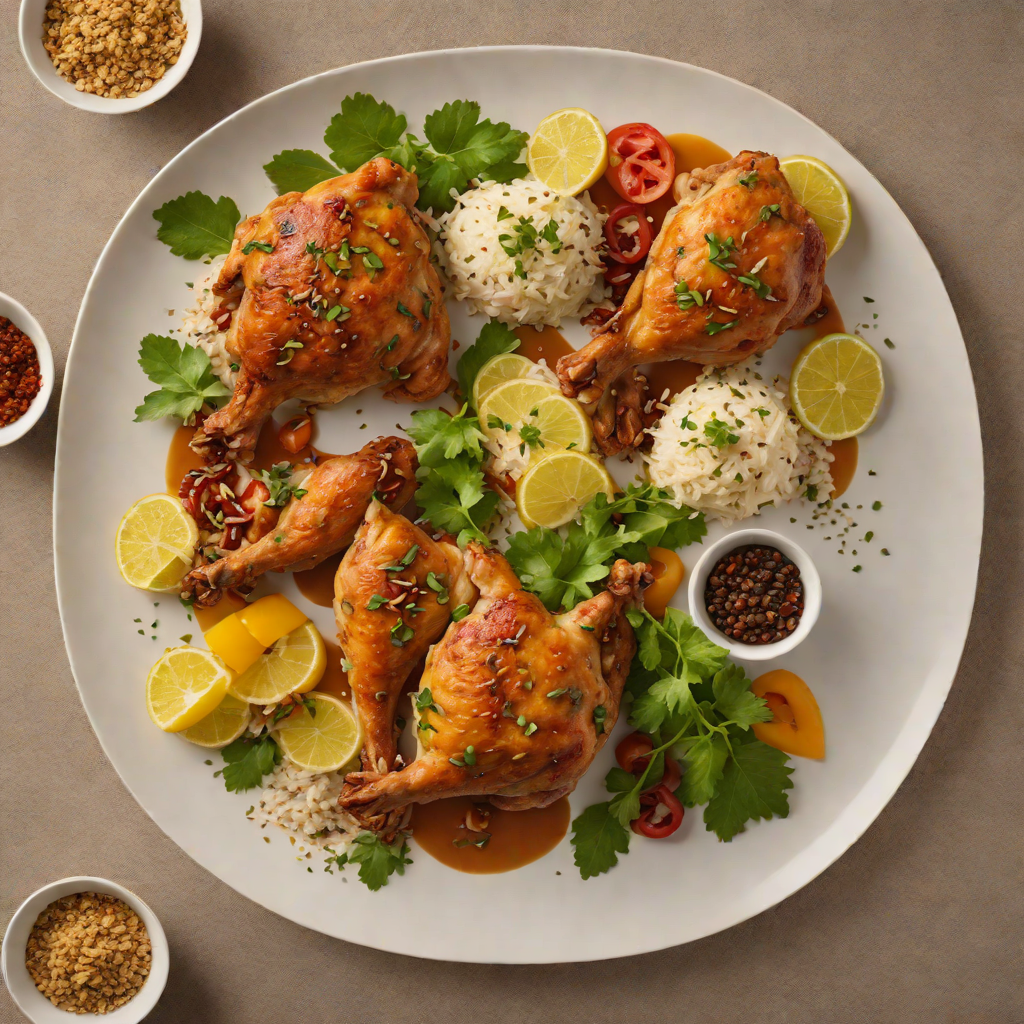 Slow-Roasted Doro Wat Chicken with Niter Kibbeh