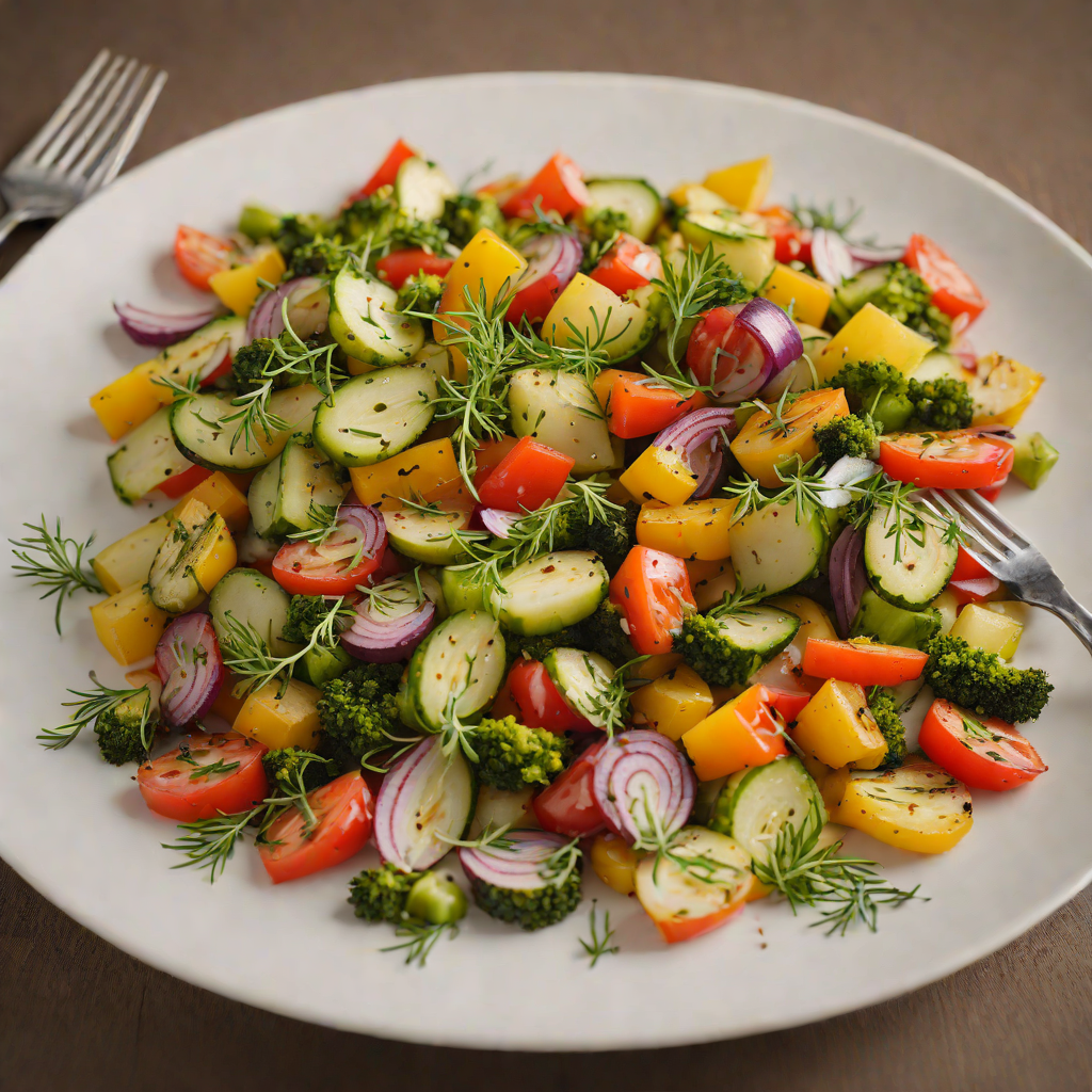 DeKalb-Style Sauteed Vegetables with Garlic and Thyme