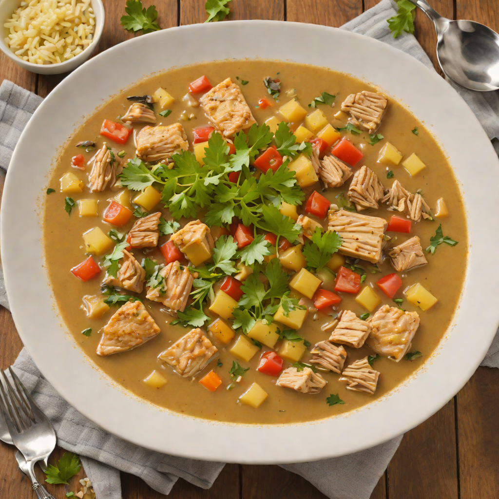Spicy Colorado Green Chile Chicken Stew