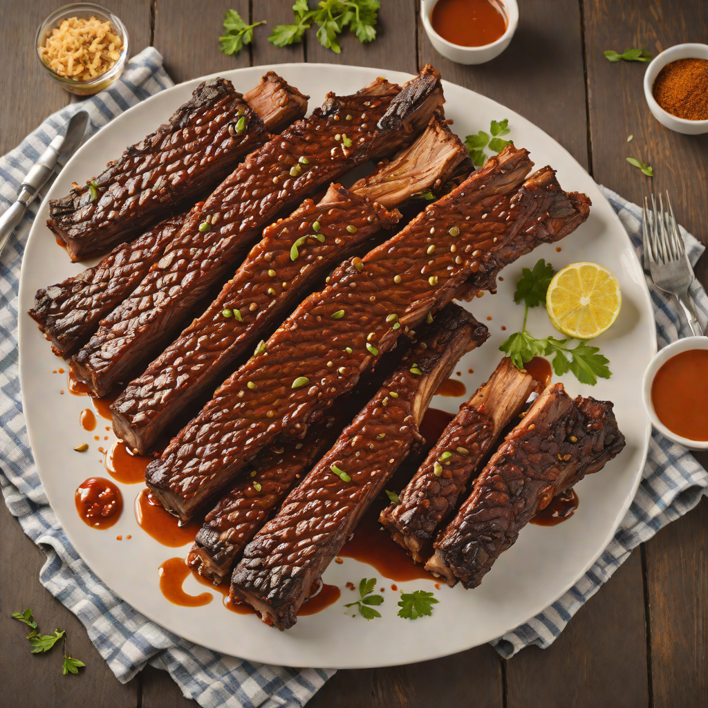 Grilled Kansas City-Style BBQ Beef Ribs with Spiced Rub