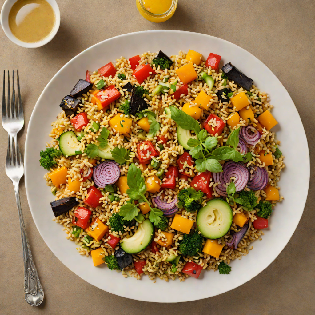 Gluten-Free Quinoa and Roasted Vegetable Imbibe Bowl