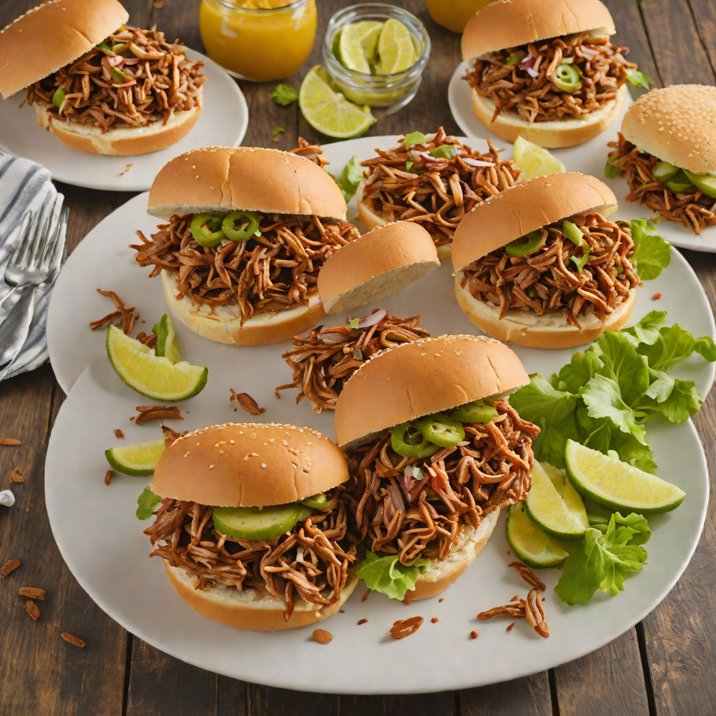 Spiced Missouri BBQ Pulled Pork Sandwiches