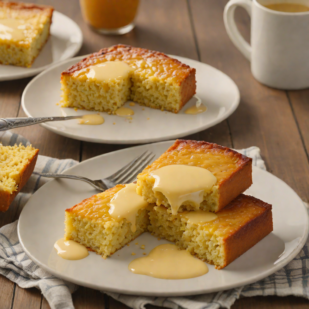 Heartland Cornbread with Honey Butter Glaze