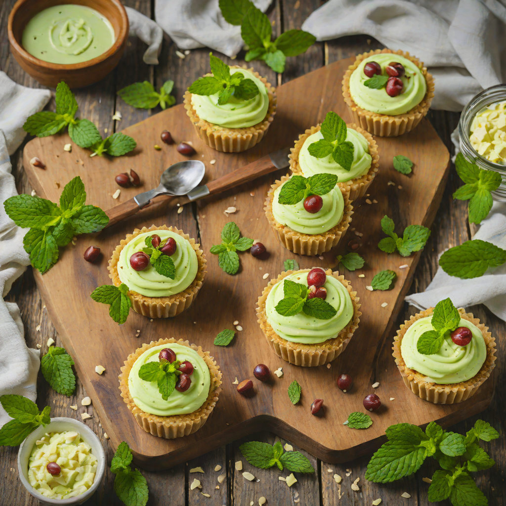 Mint and White Chocolate No-Bake Cheesecake Cups