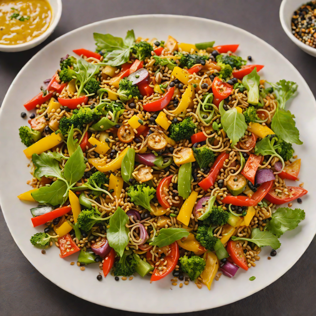 Jharkhand-Inspired Mixed Vegetable Stir Fry with Mustard Seeds