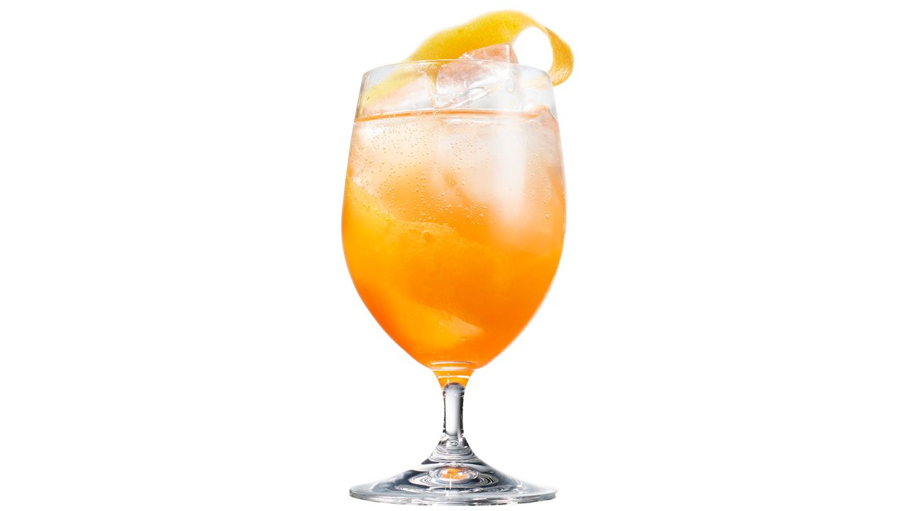 Aperol Spritz Fizz with Grapefruit