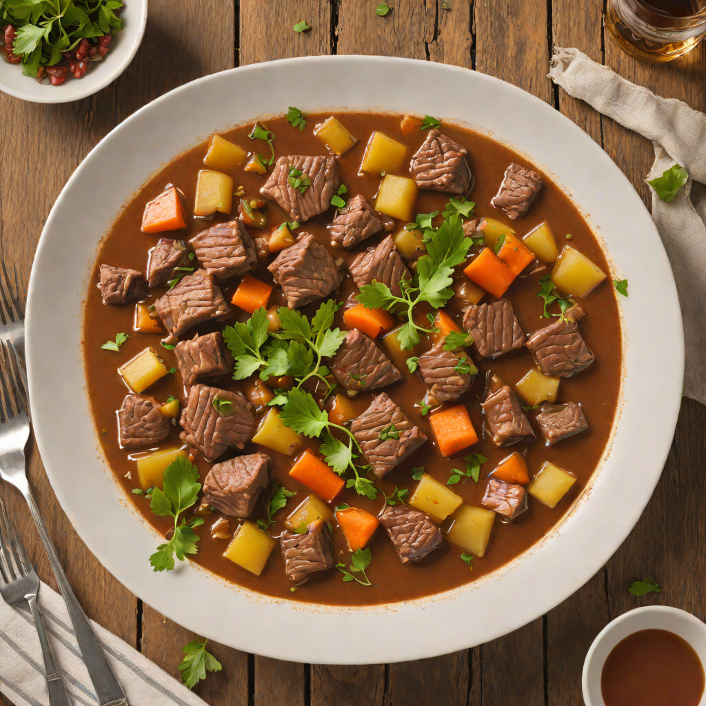 Whiskey-Infused Bourbonnais Beef Stew