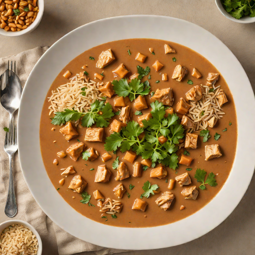 Slow-Cooked Senegalese Peanut Stew with Chicken