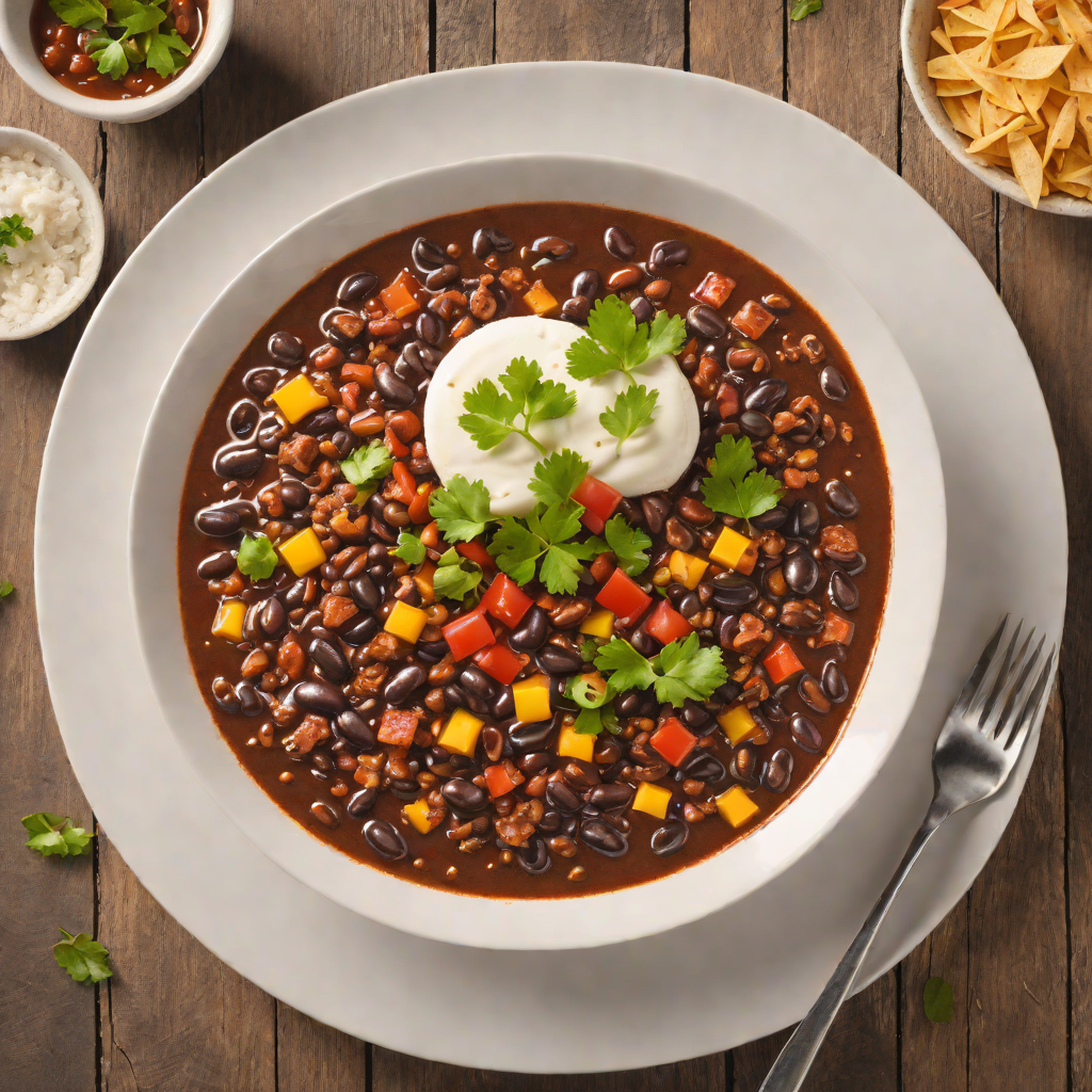 Underground Shelter Black Bean Chili with Smoked Paprika