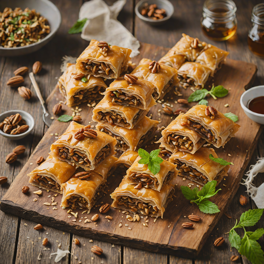 Bourbon-Infused Baklava with Toasted Walnuts
