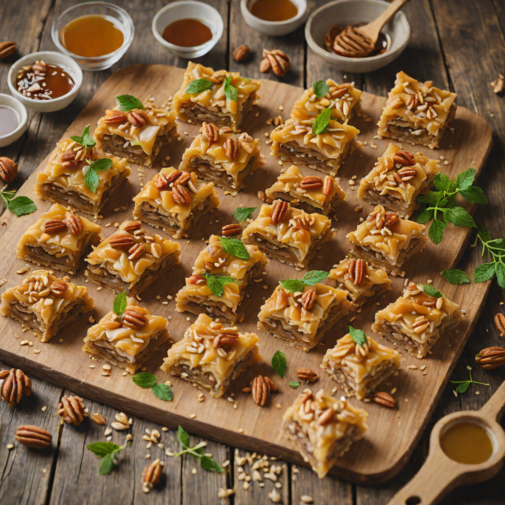 Honey-Glazed Walnut Baklava Bars