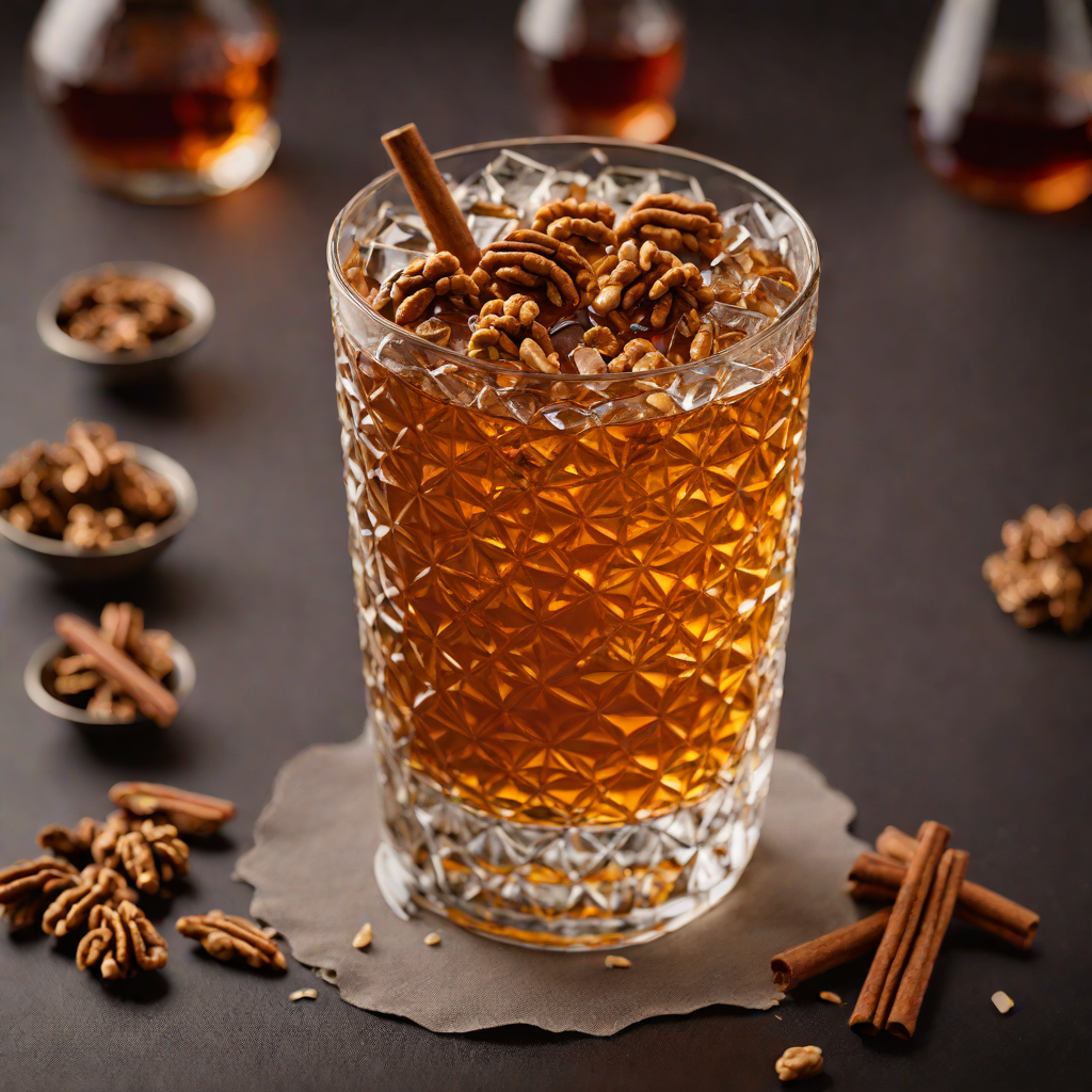 Walnut and Cinnamon Bourbon Syrup