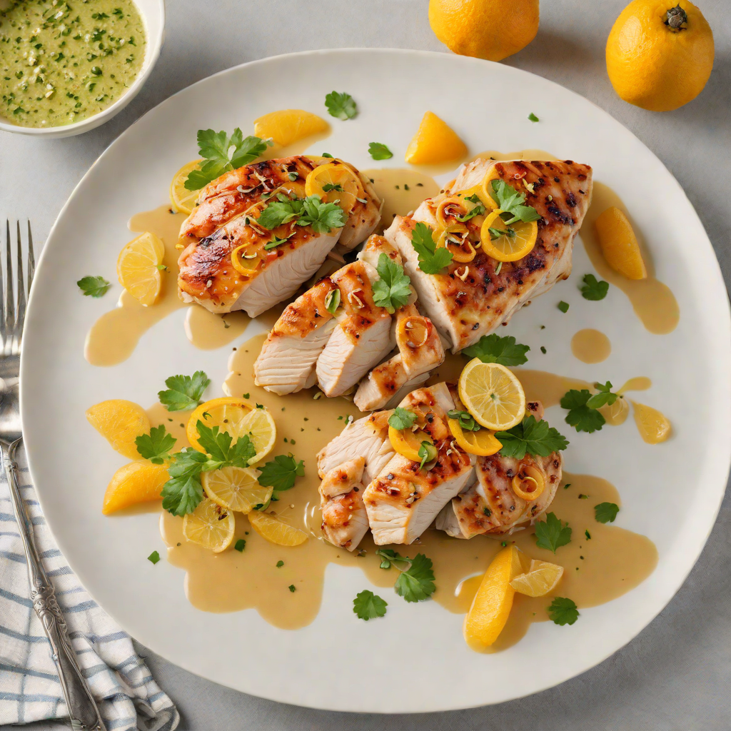 Pan-Seared Chicken with Citrus-Ginger Sauce