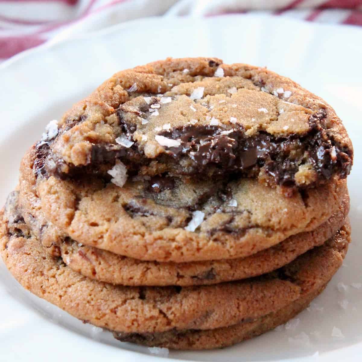 Mailbox Chocolate Chunk Cookies with Sea Salt