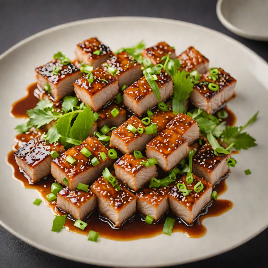 Sautéed Taiwanese Pork Belly with Garlic and Scallions