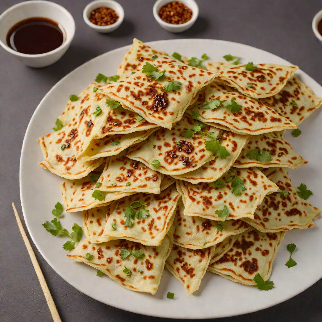 Shanghai-Style Scallion Pancakes with Five-Spice