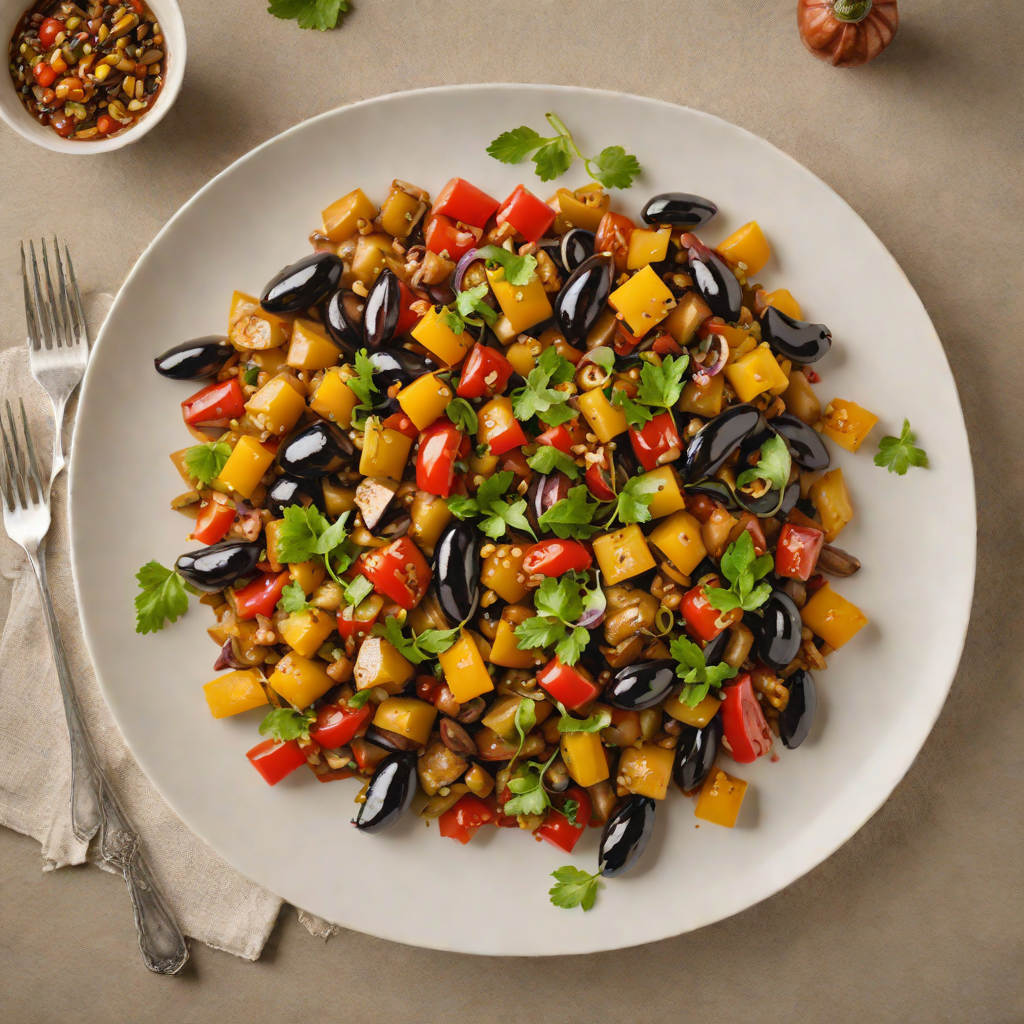 Sicilian-Style Caponata with Eggplant and Sweet Vinegar