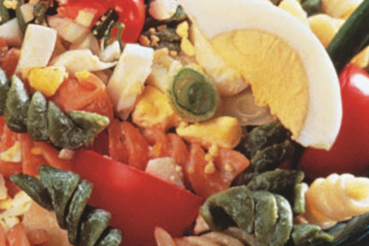 Mystery Ingredient Pasta Salad with Herb Vinaigrette