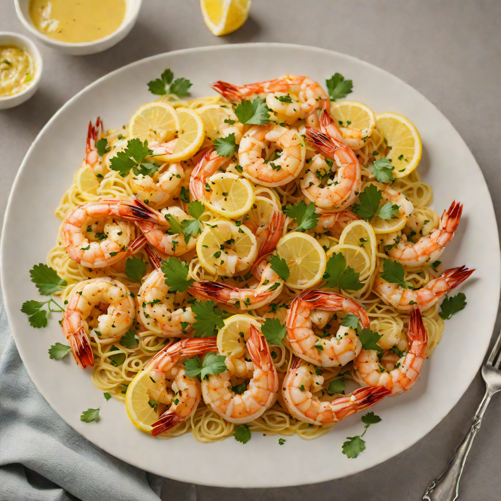 Quick Sautéed Shrimp with Garlic Lemon Butter Sauce