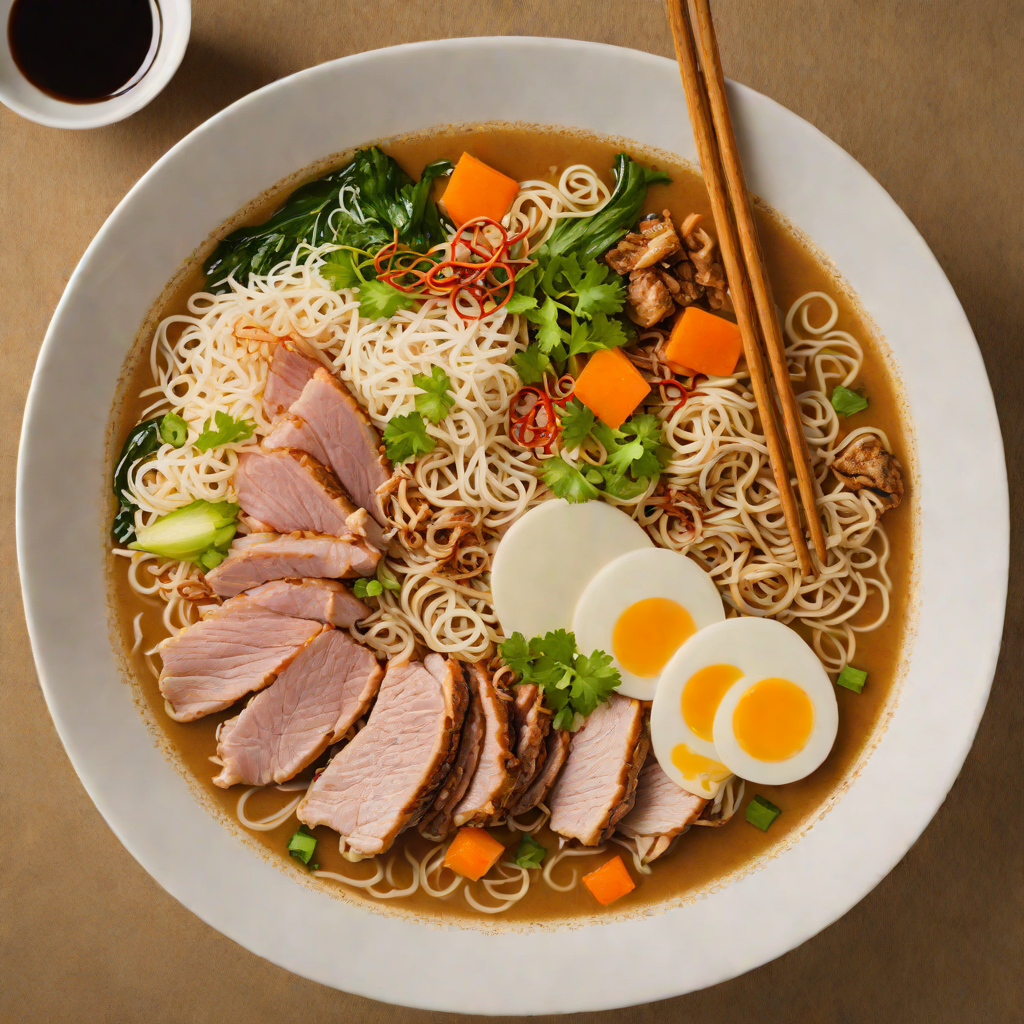 Slow-Simmered Tonkotsu Ramen with Chashu Pork