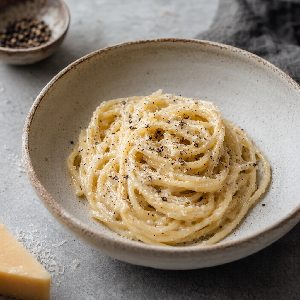 Authentic Italian Cacio e Pepe