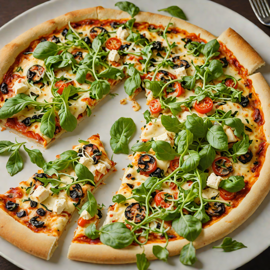 Wood-Fired Mozzarella and Arugula Pizza with Focaccia Starter