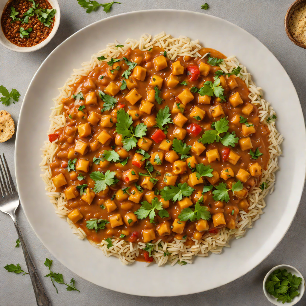 Slow-Simmered Moroccan Chickpea Stew with Harissa