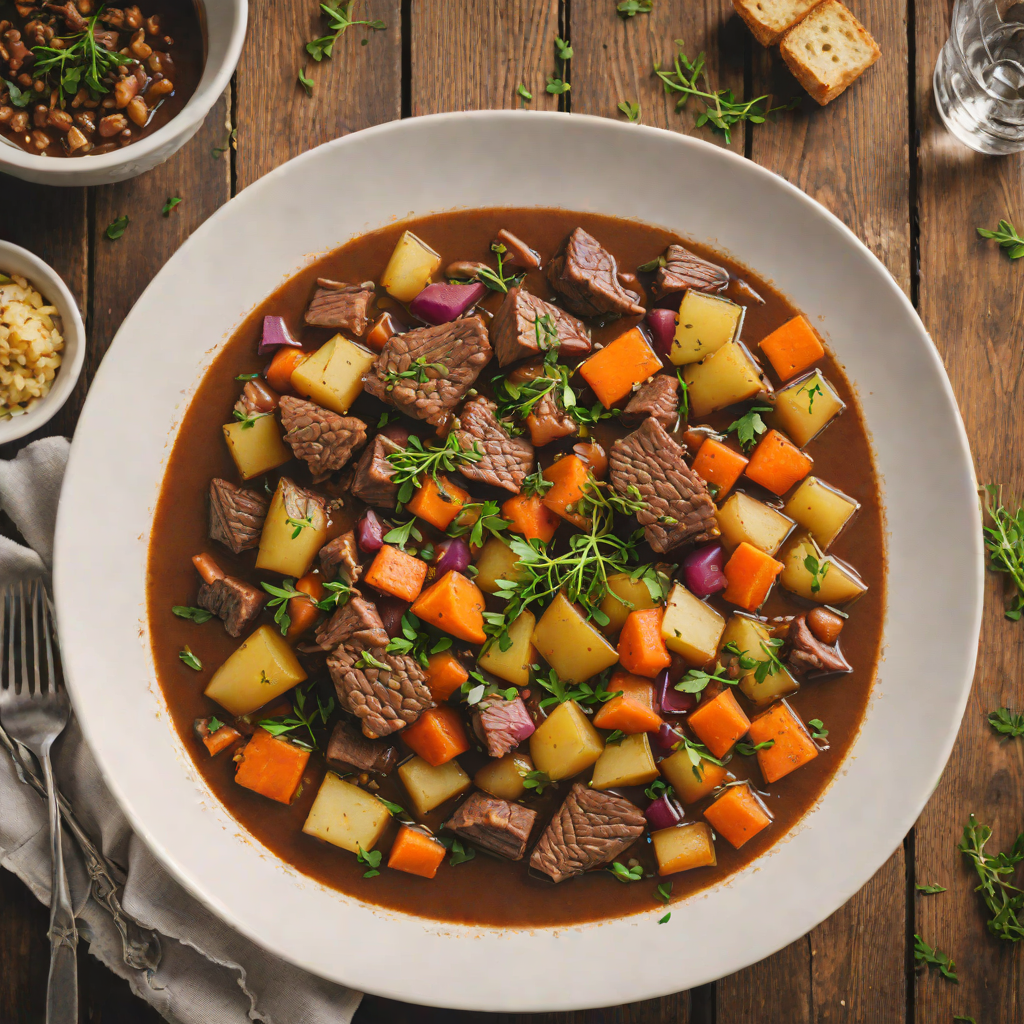 Mountain Man-Inspired Venison Stew with Root Vegetables