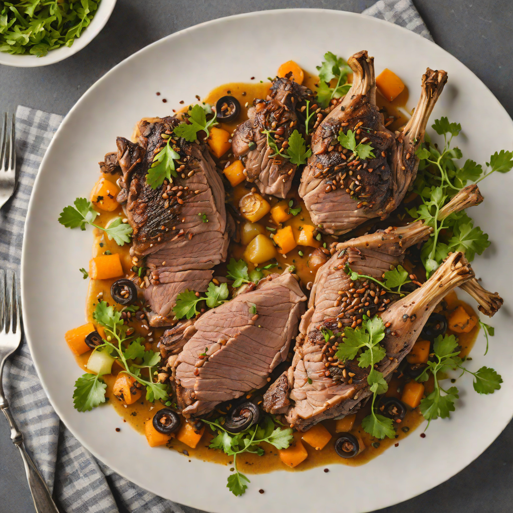 Slow-Roasted Lamb Shoulder with Cumin and Coriander