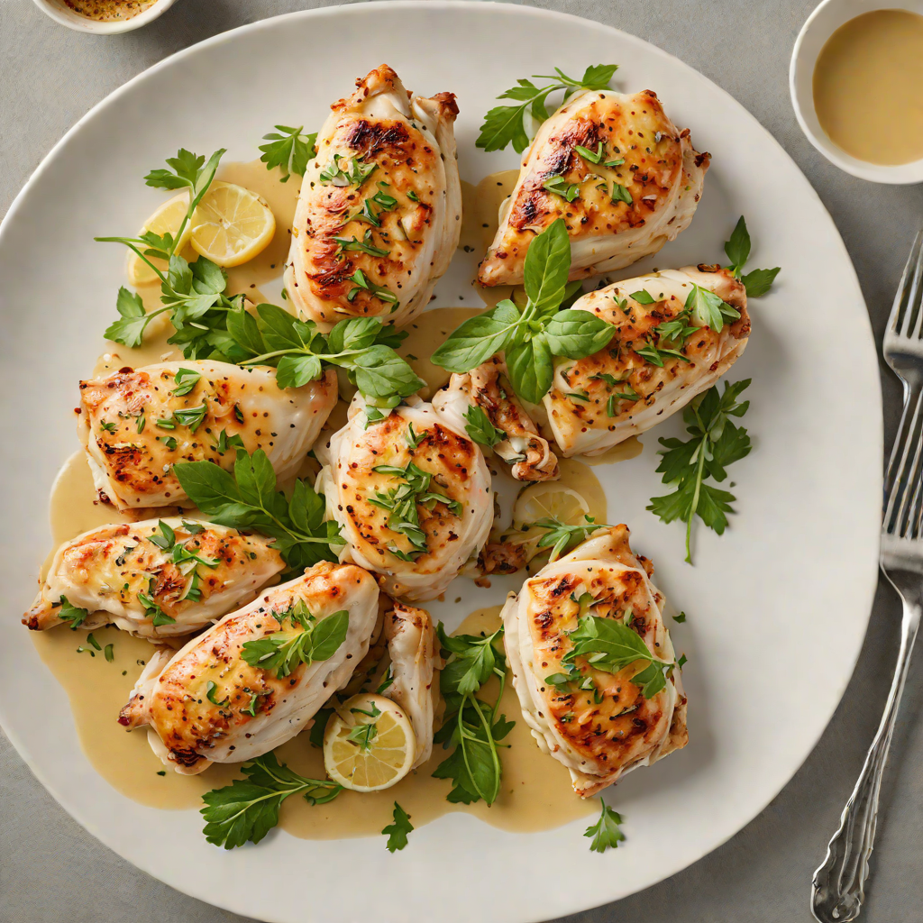 Sautéed Chicken with Herb and Garlic Butter