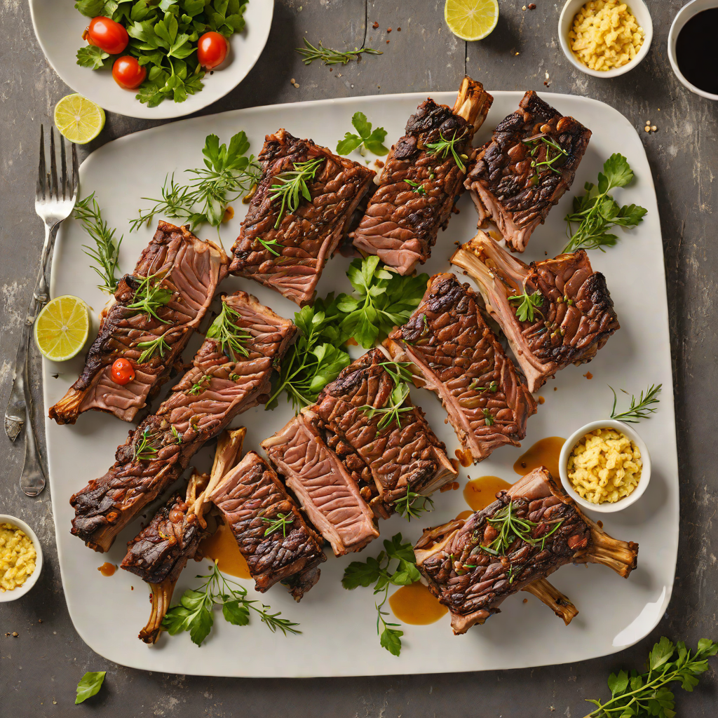 Sheet Pan Herb-Roasted Beef Back Ribs
