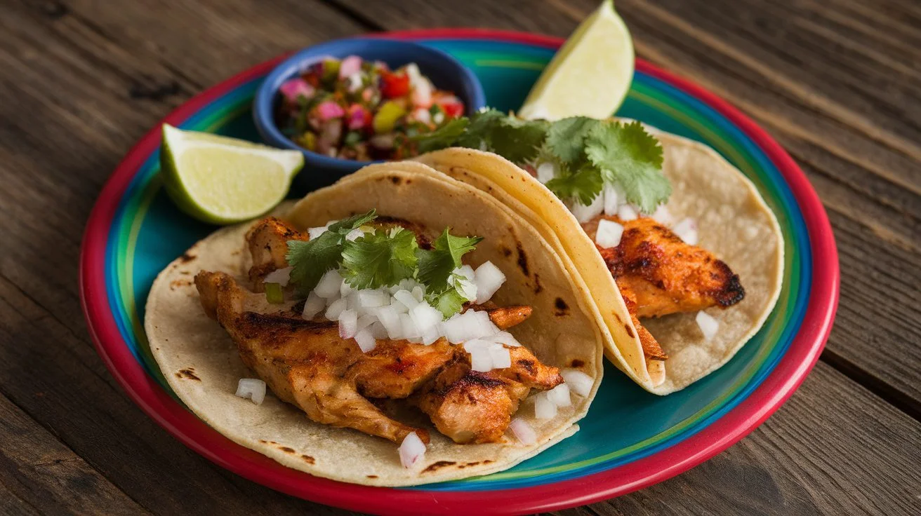 Authentic Street-Style Chicken Tacos