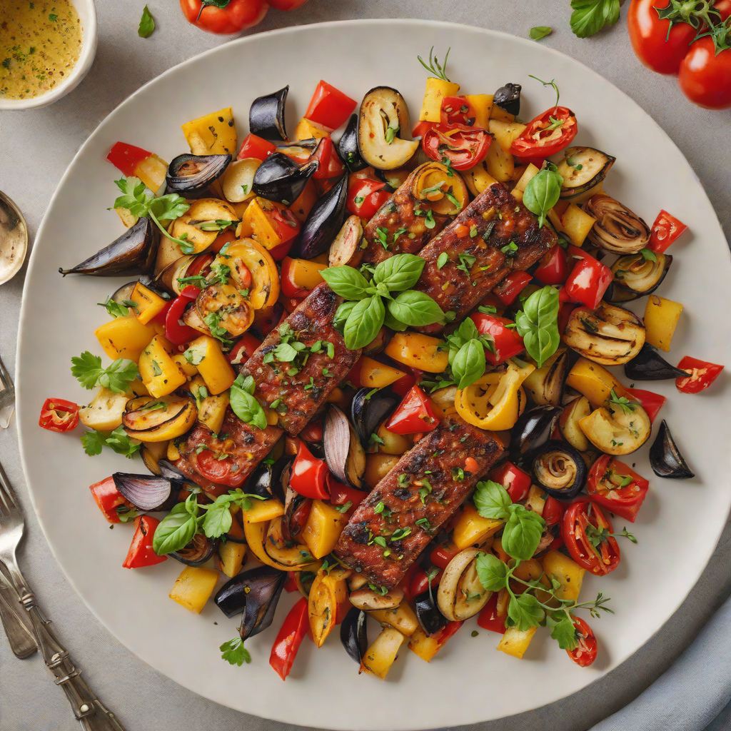 French-Inspired Game Day Ratatouille with Roasted Vegetables