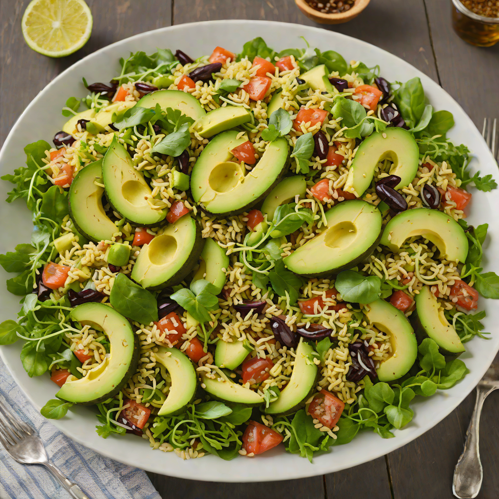 Cold Citrus and Avocado Quinoa Salad